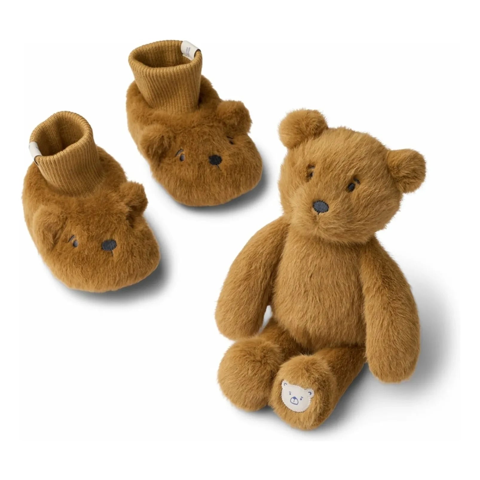 Liewood - Basim teddy bear gift set | Golden caramel