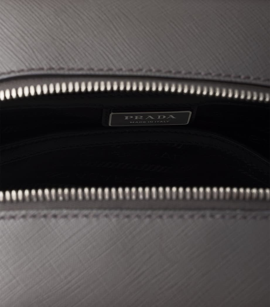 Saffiano Leather Backpack