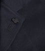 Lardini Navy Virgin Wool Knitted Blazer