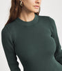 Green Knitted Kenlie Midi Dress