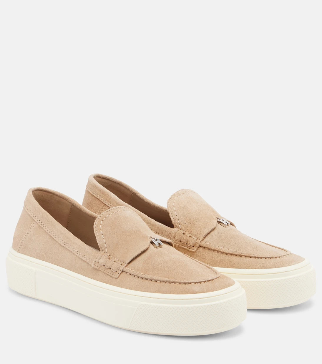 Hogan - Crosswind suede loafers