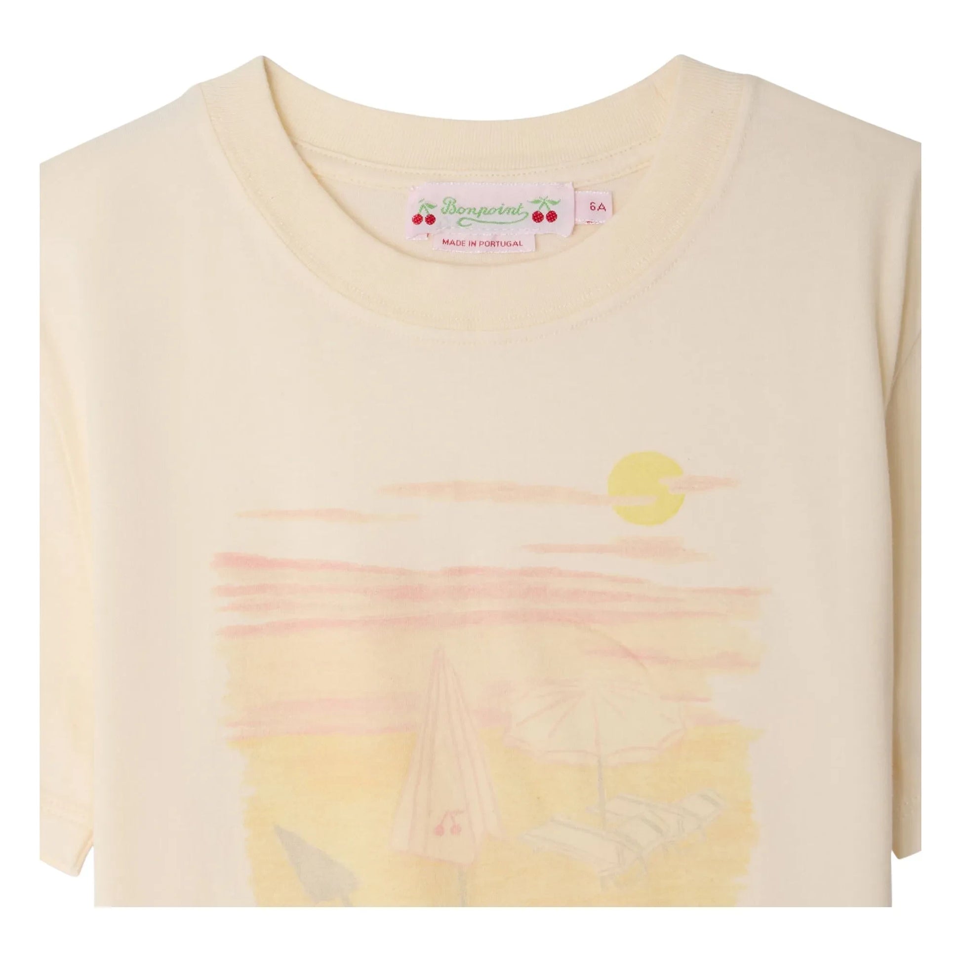 Bonpoint - Thida organic cotton T-shirt | Ecru