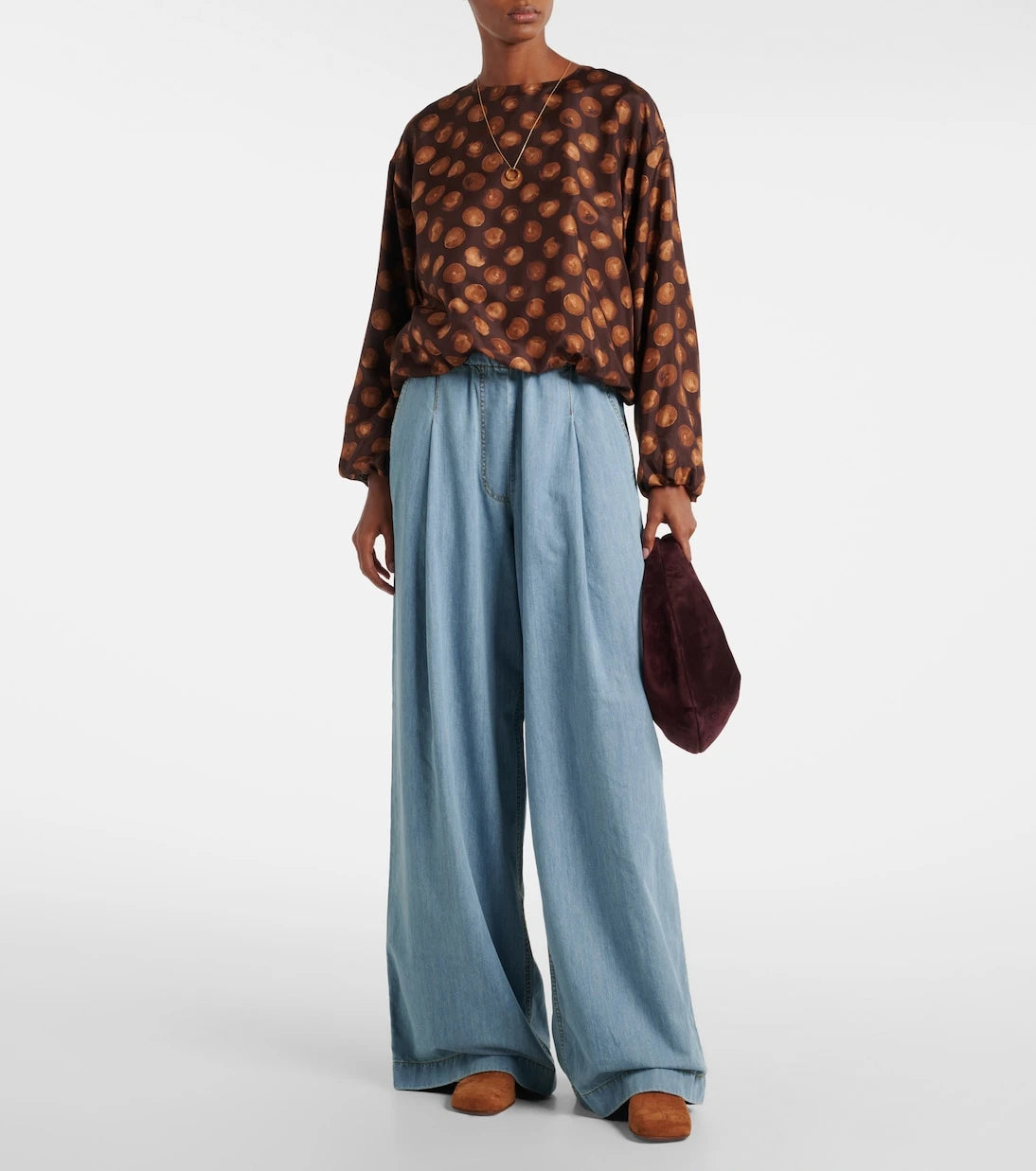 Dries Van Noten - 65 suede ankle boots