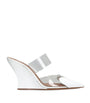 Alaïa Patent Coeur Mules 90