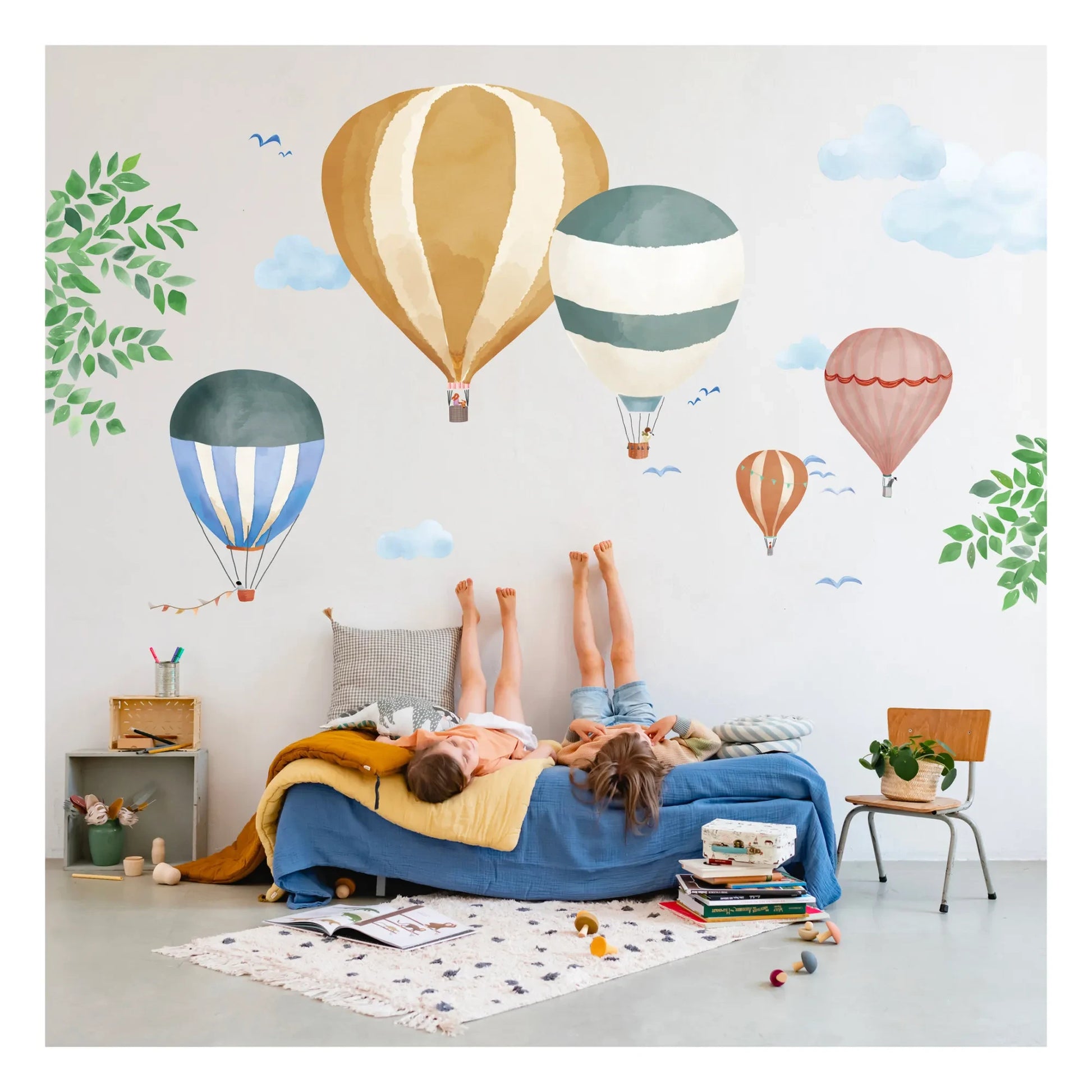 MIMI'lou - Watercolour Hot Air Balloon Sticker