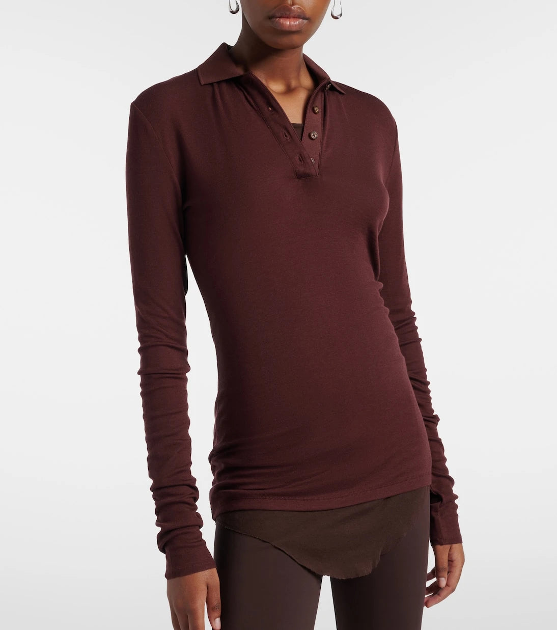 Entire Studios - Knitted polo sweater
