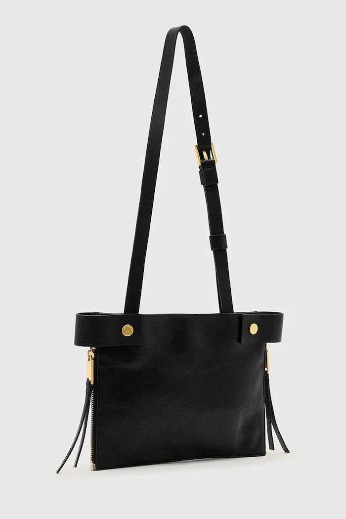 AllSaints чанта дамска от кожа MARLO