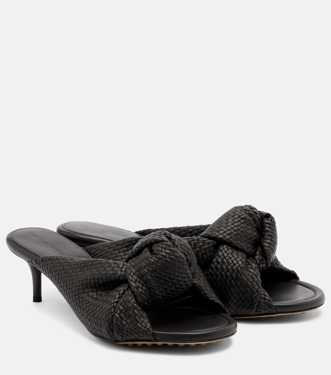 Bottega Veneta - Cherry Intreccio leather sandals
