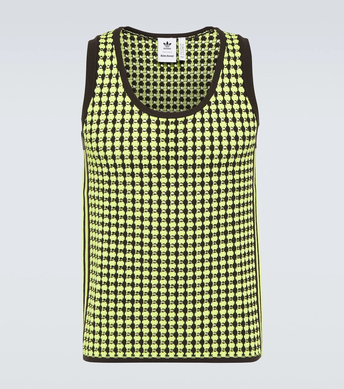 Adidas - x Wales Bonner waffle-knit vest
