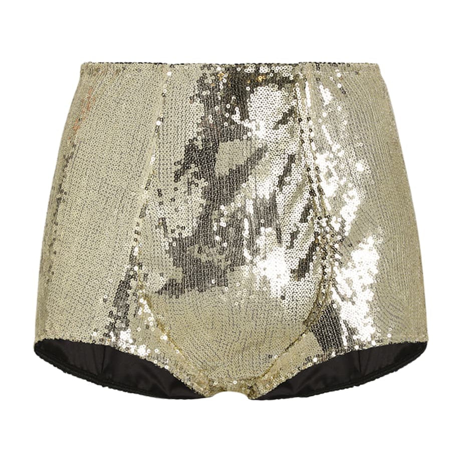 Multi Sequinned Micro Shorts