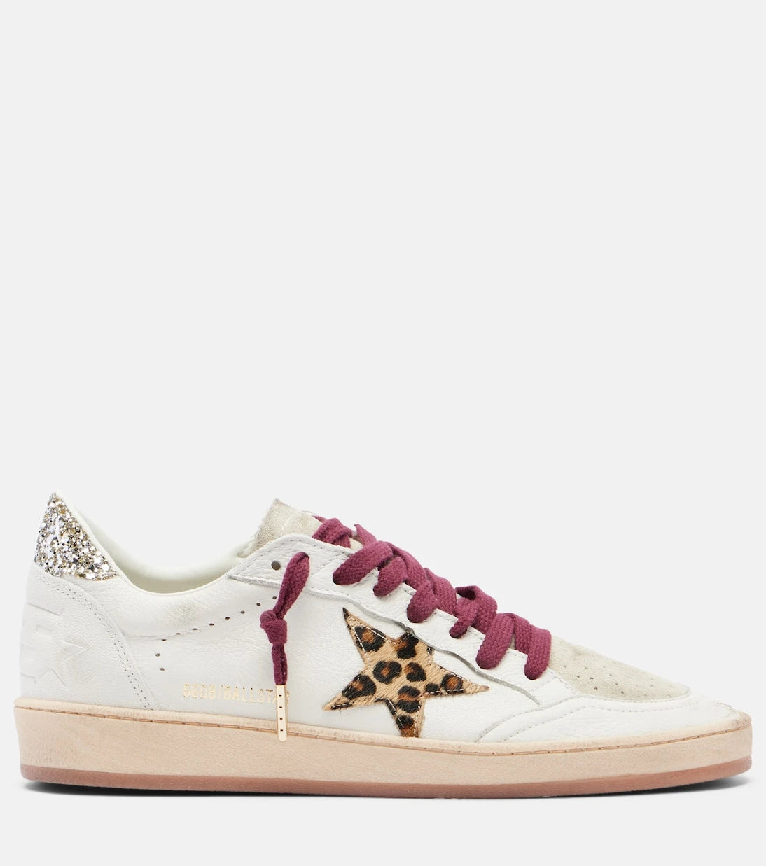 Golden Goose - Ball Star leather and suede sneakers