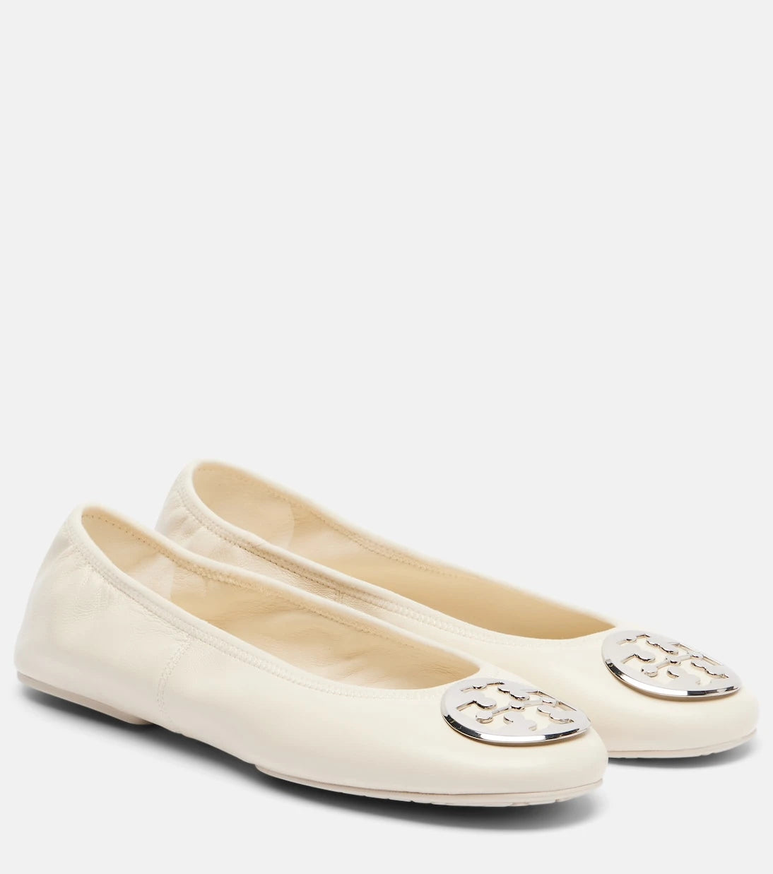 Tory Burch - Reva Travel leather ballet flats