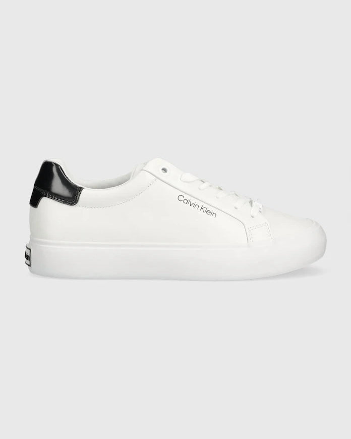 Кожени маратонки Calvin Klein VULC LACE UP
