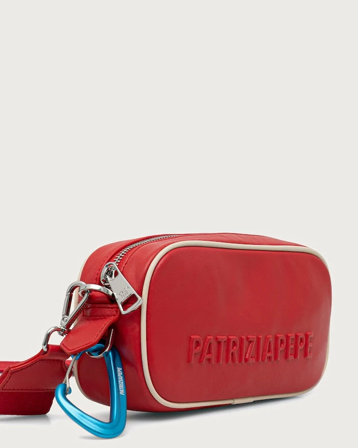 Patrizia Pepe kadın deri crossbody çanta