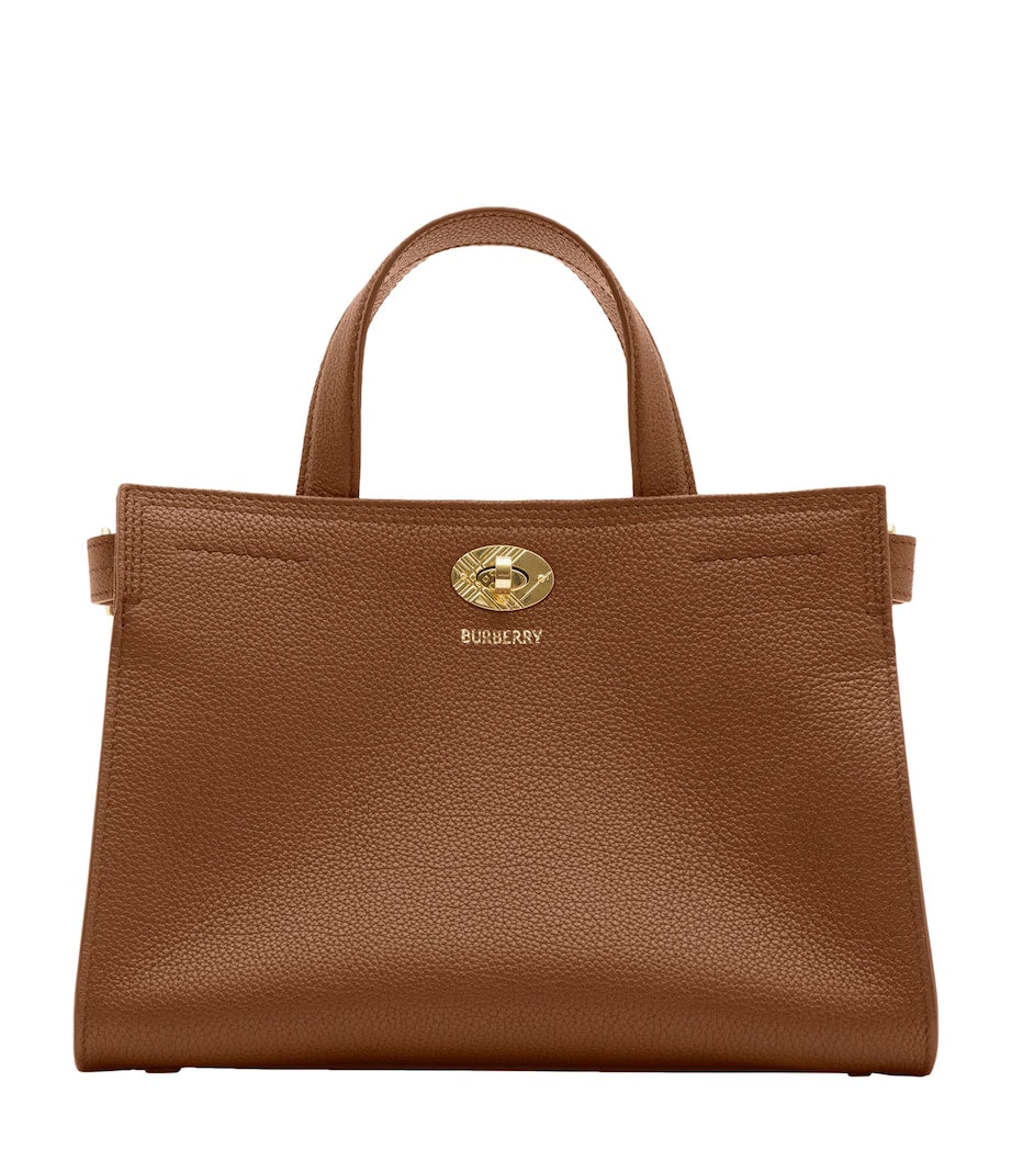 Burberry Brown Mini Calfskin Cotswolds Tote Bag