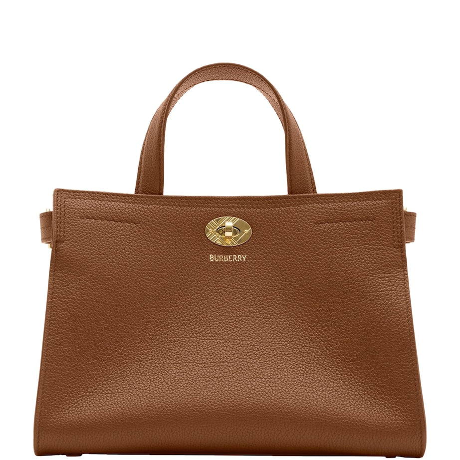 Burberry Brown Mini Calfskin Cotswolds Tote Bag