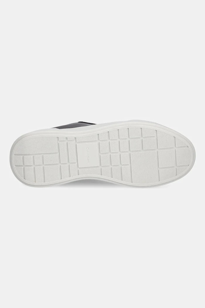Кожени маратонки Calvin Klein CHUNKY CUPSOLE LACE UP LTH PINCH