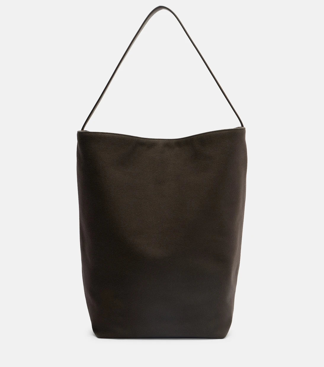 The Row - N/S Park Large canvas and leather tote bag