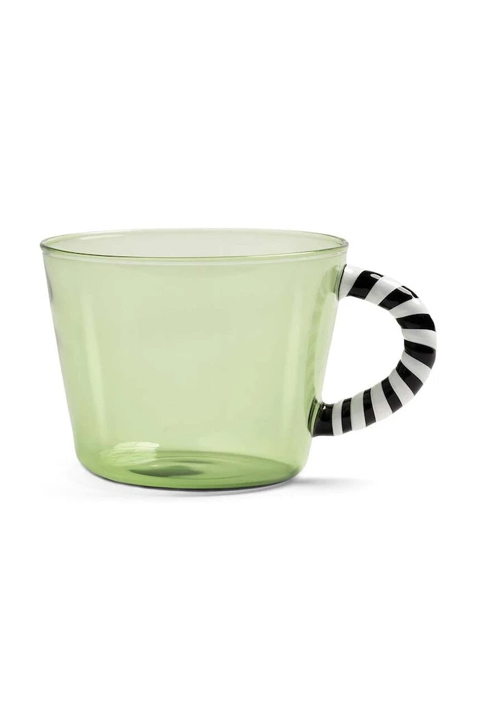 &k amsterdam Glass Duet Green 300 ml (2’li) Bardak Seti