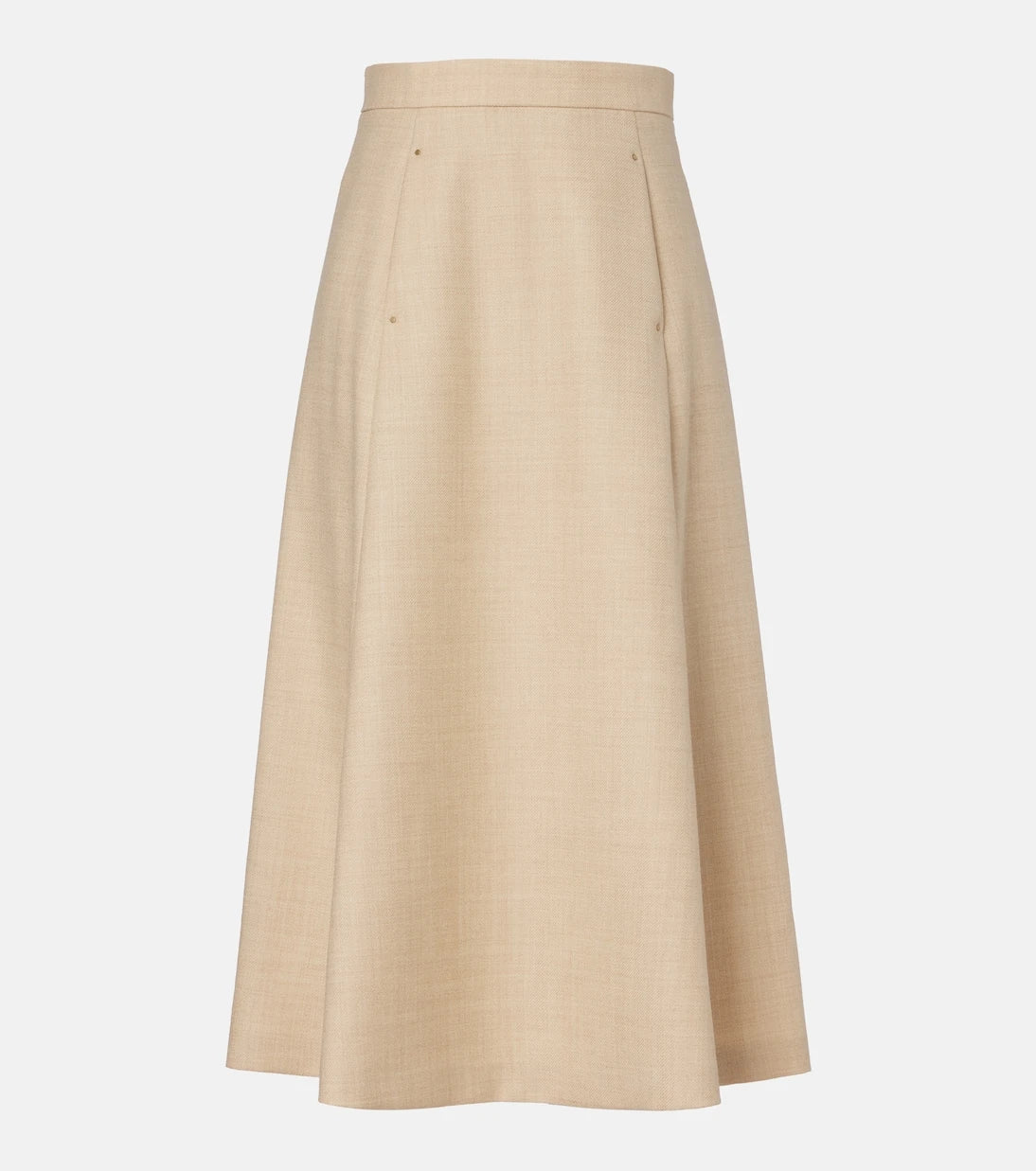 Moncler - Virgin wool midi skirt