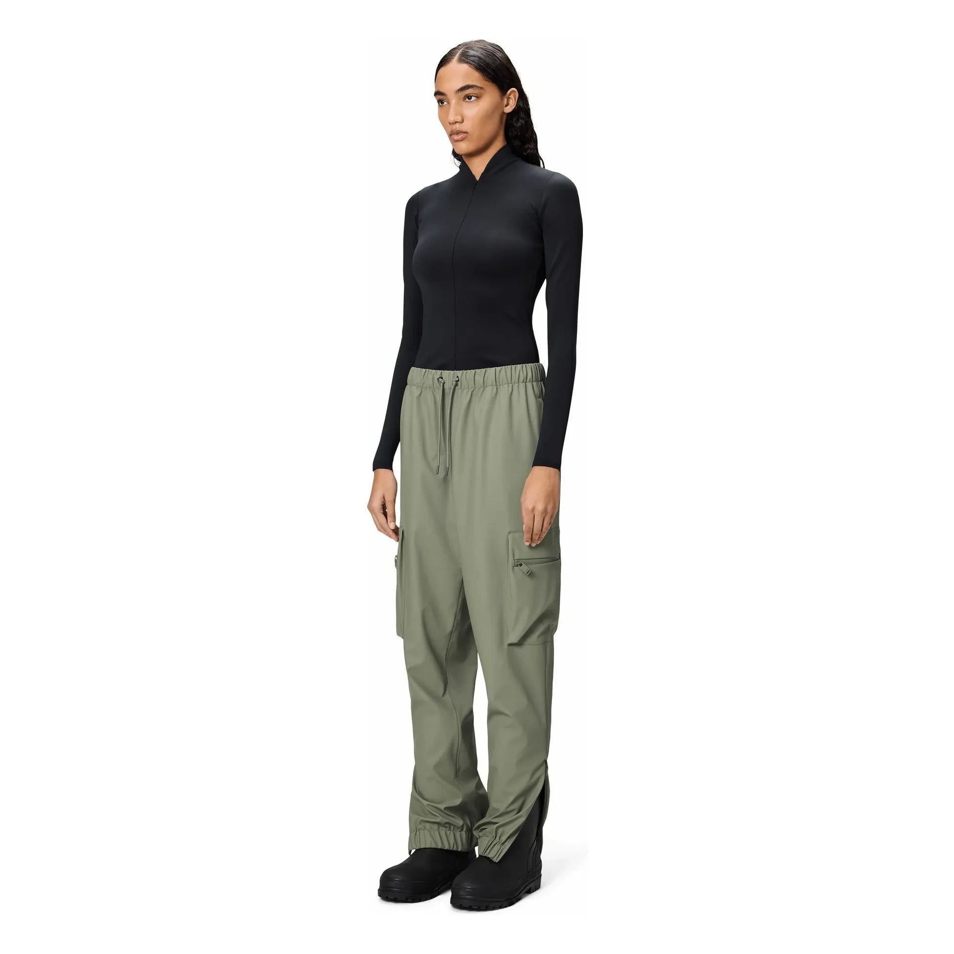Rains - Waterproof Cargo Pants Regular W3 | Light khaki