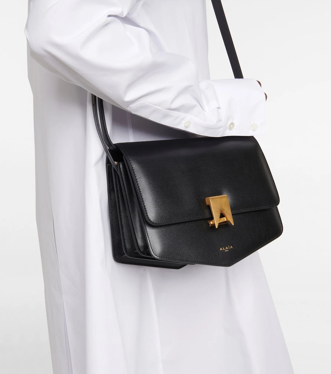 Alaïa - Le Papa Large leather crossbody bag