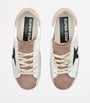 White Leather Super-Star Sneakers
