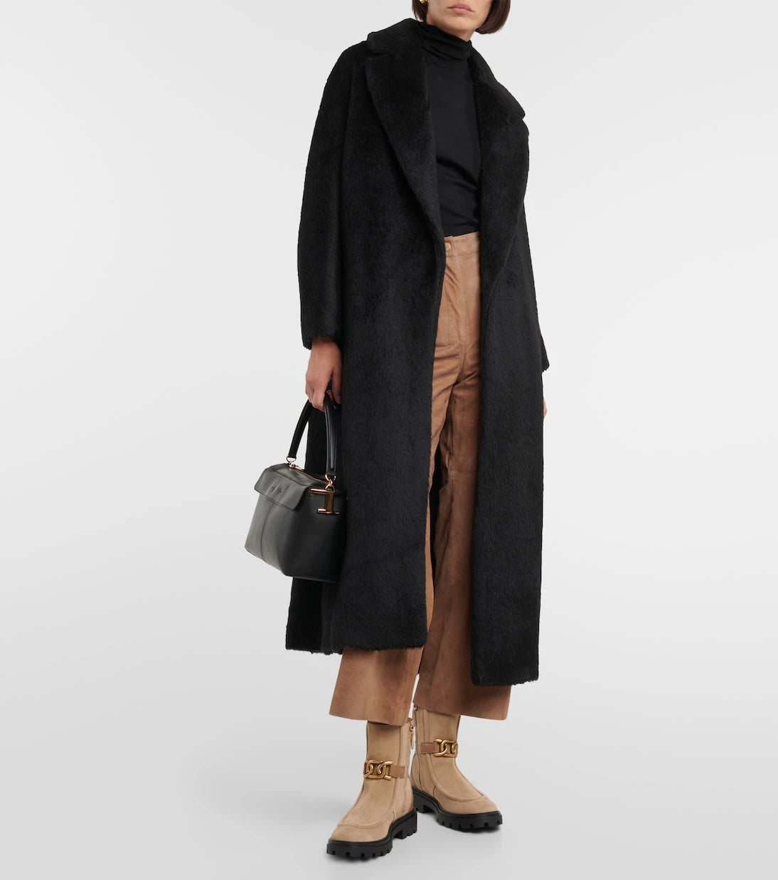 Tod's - حذاء الكاحل Kate من الجلد السويدي