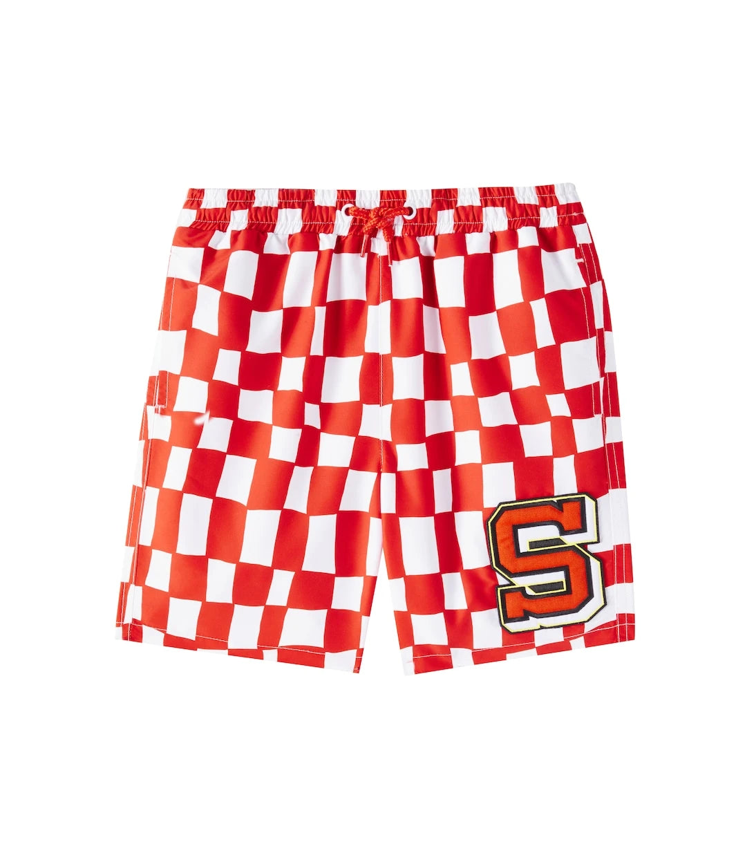 Stella McCartney Kids - Checked swim trunks