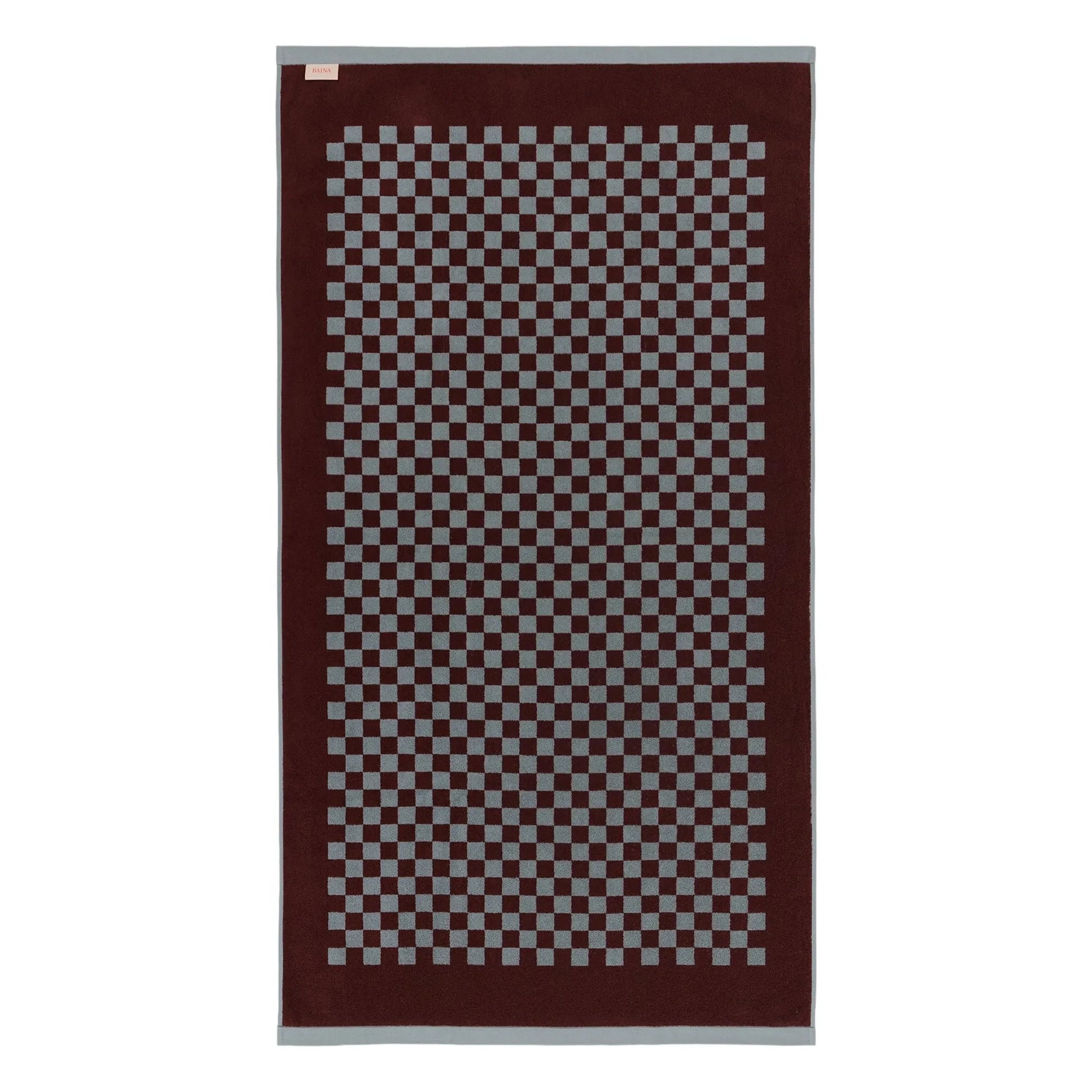Baina - Roman bath towel | Burgundy