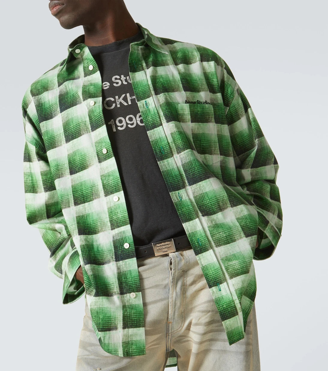 Acne Studios - Checked cotton shirt