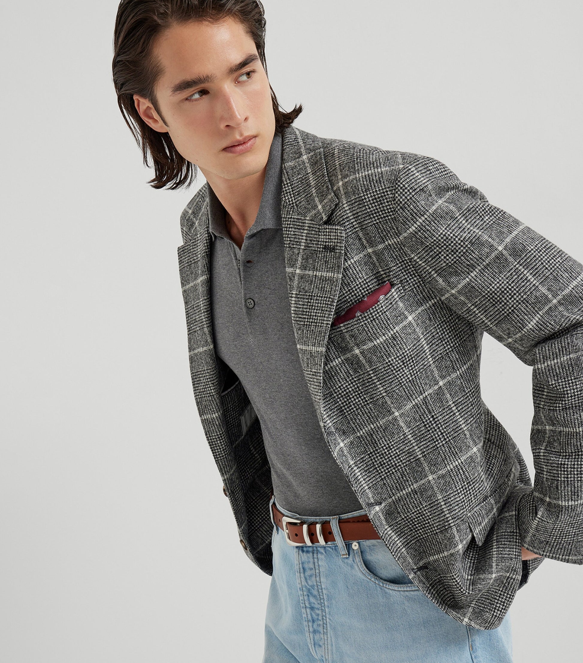 Brunello Cucinelli Cotton Polo Sweater