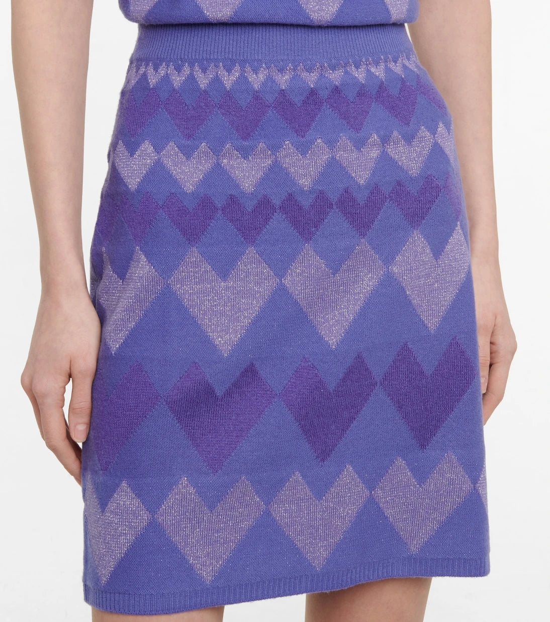 Diane von Furstenberg - Ariella jacquard wool-blend miniskirt