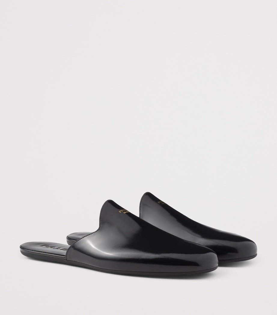 Patent Leather Mules