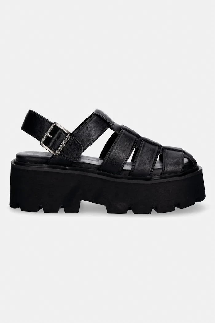 Buffalo platform sandalet kadın ayakkabısı Brake Fisher
