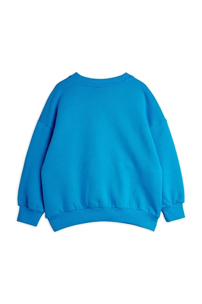 Mini Rodini Panther Çocuk Pamuklu Sweatshirt