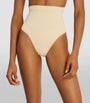 Skims Beige Seamless Sculpt High-Waist Thong