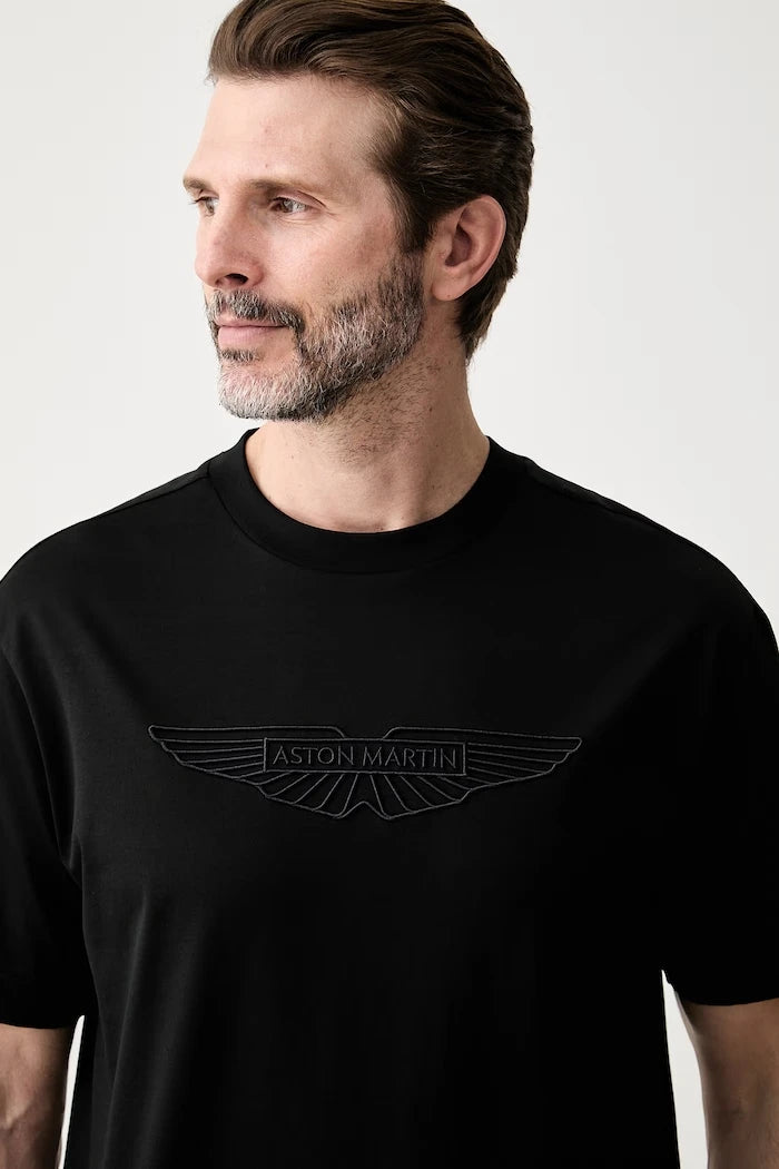 BOSS x Aston Martin erkek pamuklu tişört