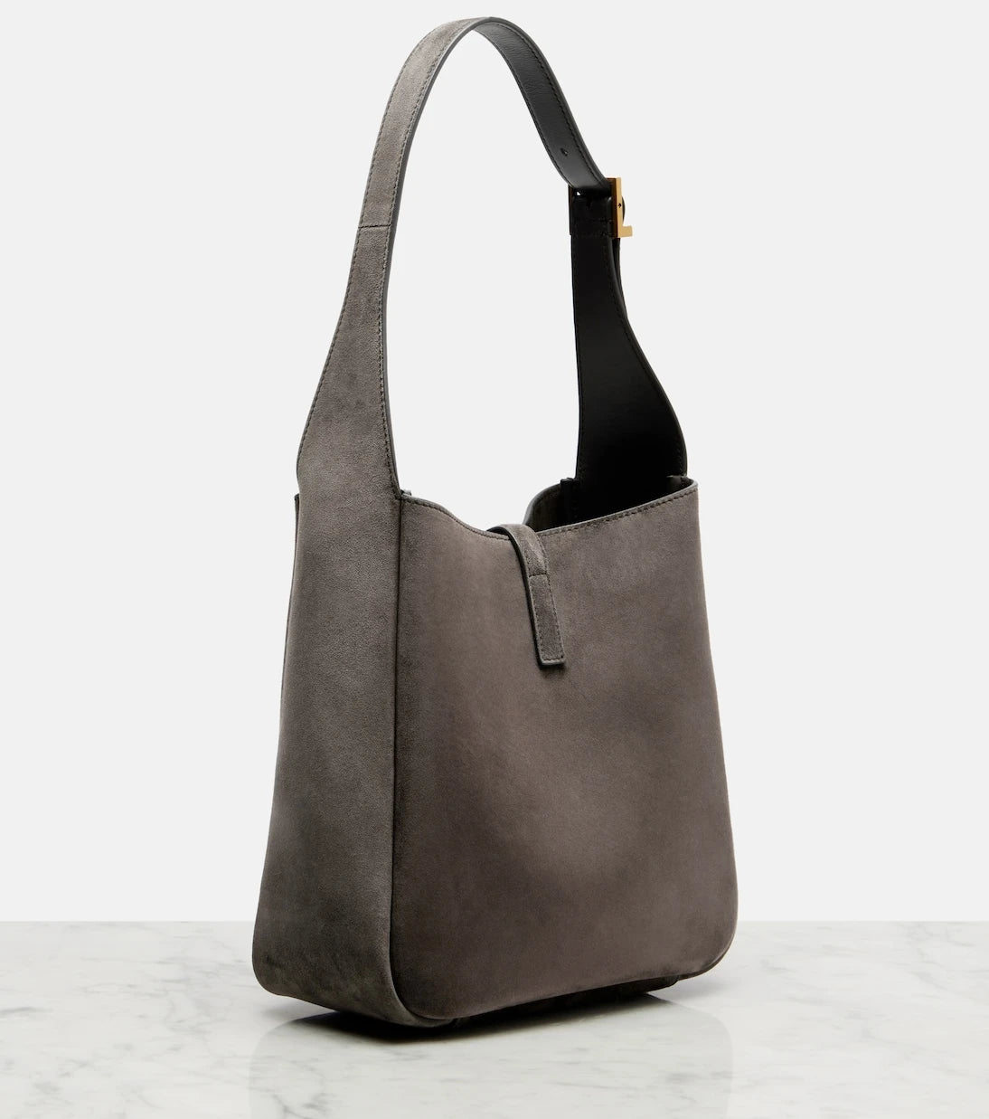 Saint Laurent - Le 5 à 7 Supple Small suede shoulder bag
