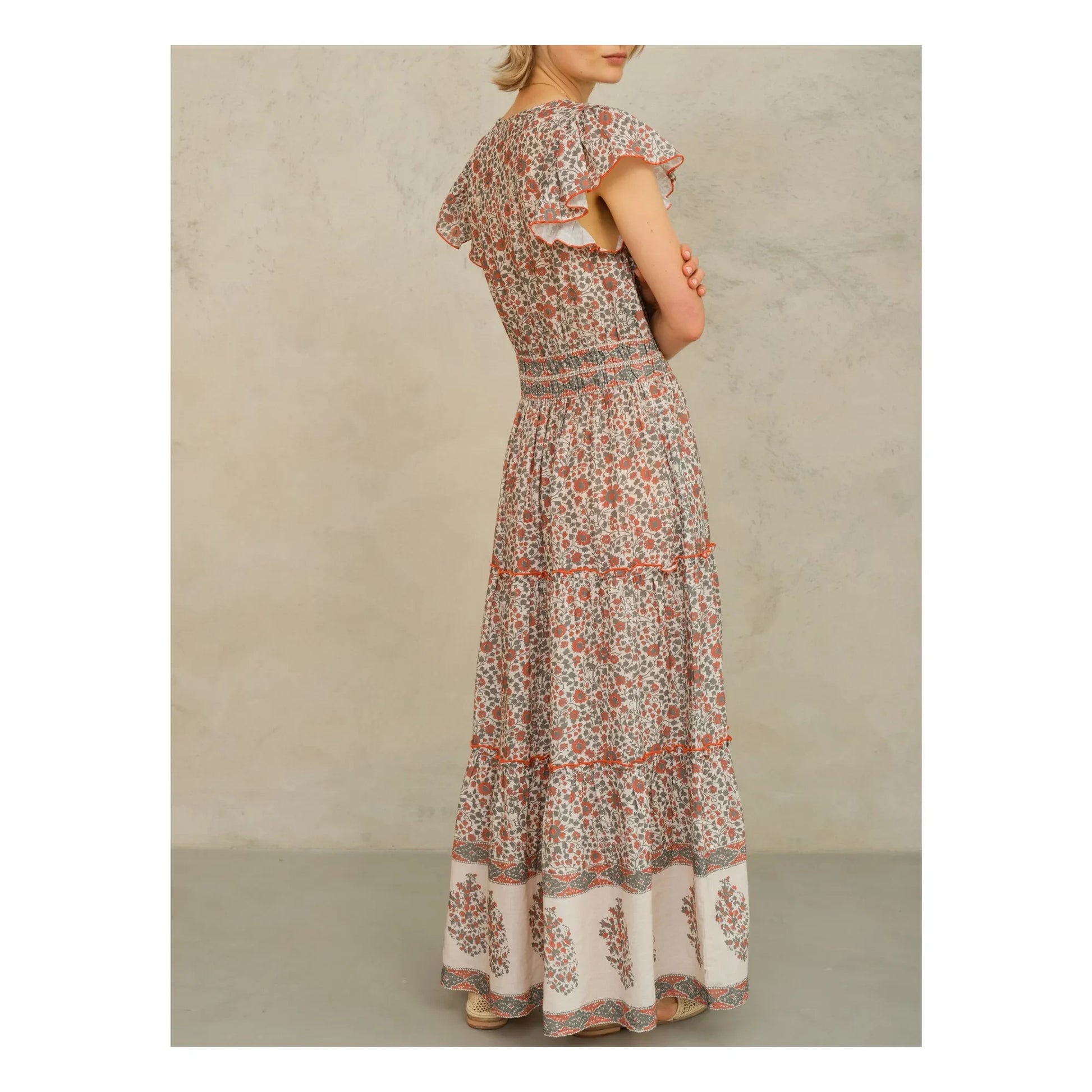M.A.B.E. - Della dress | Rust