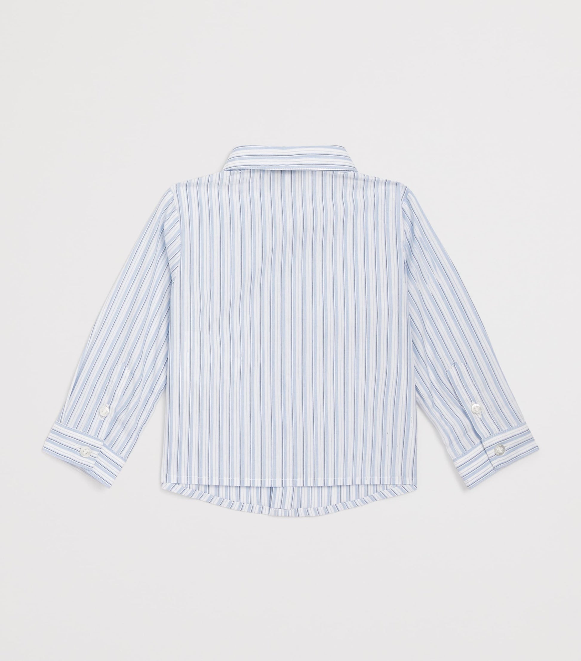 Emporio Armani Kids Cotton Stripe Shirt (6-36 Months)