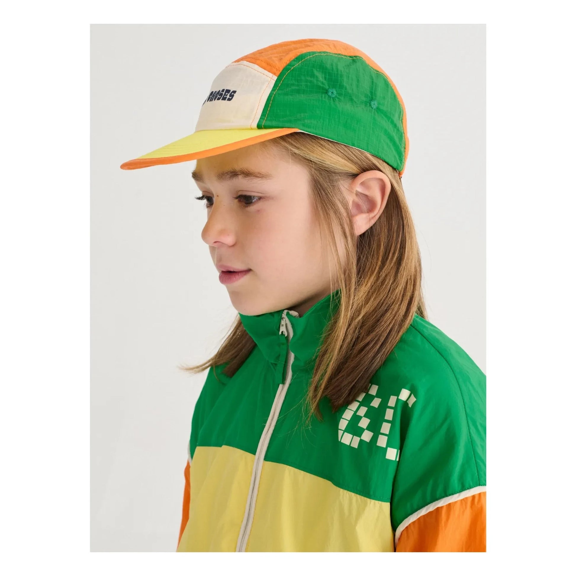 Bobo Choses - Colorblock cap | Orange