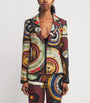 Alice+Olivia Multi Satin Mya Blazer