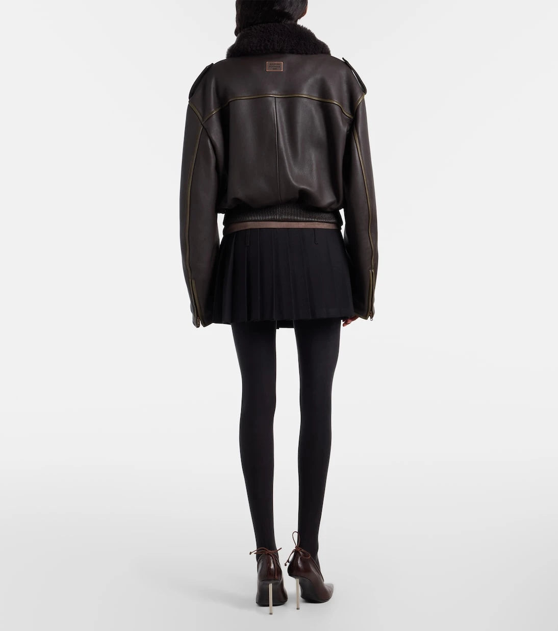 Maison Margiela - High-rise tights