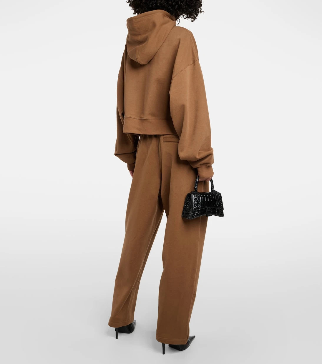 Wardrobe.NYC - Oversized cotton jersey hoodie