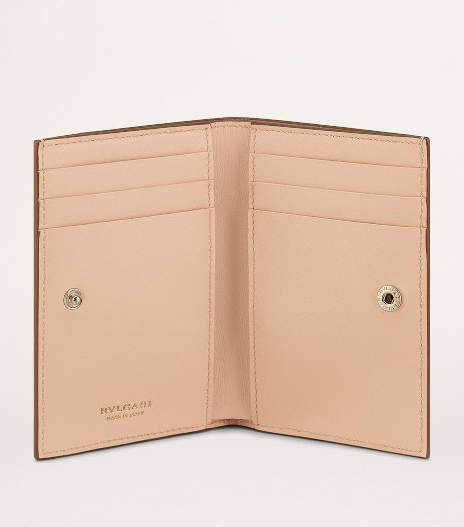 Bvlgari Gold Serpenti Forever Folded Card Holder