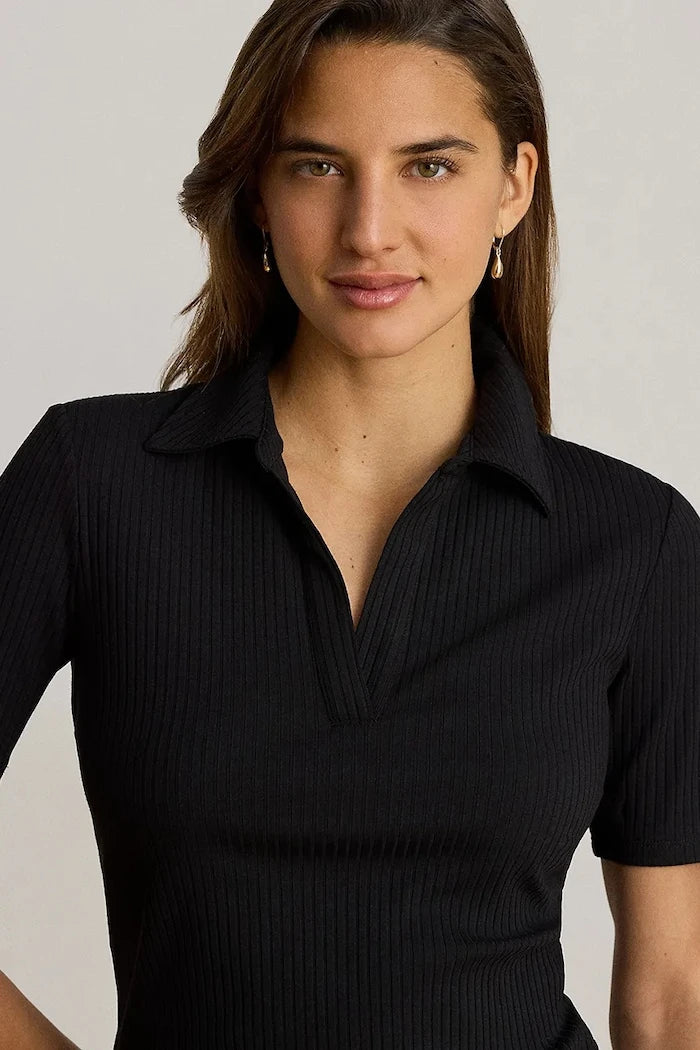Lauren Ralph Lauren yakalı kadın tişört