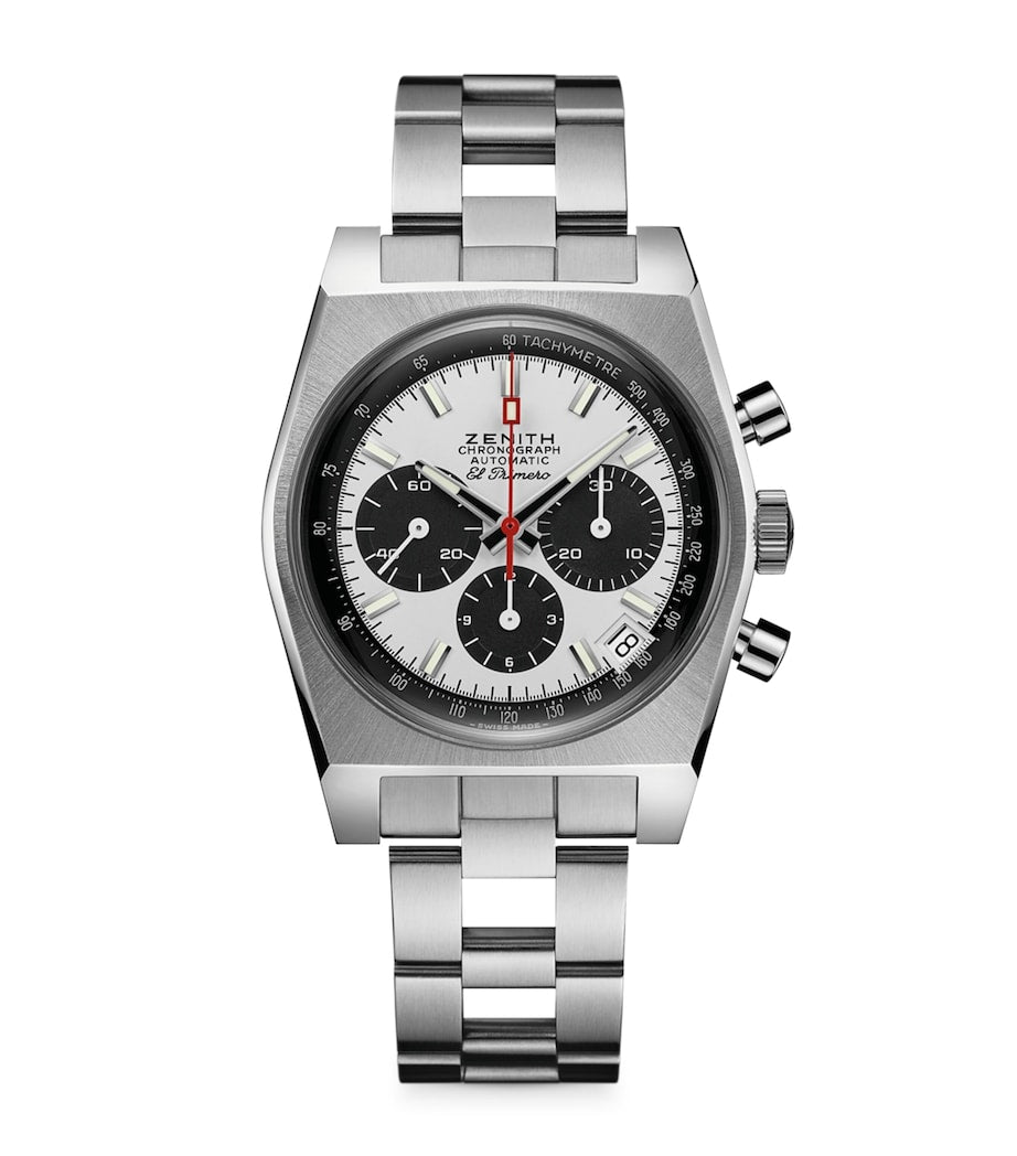 Zenith Stainless Steel Chronomaster Watch 37mm
