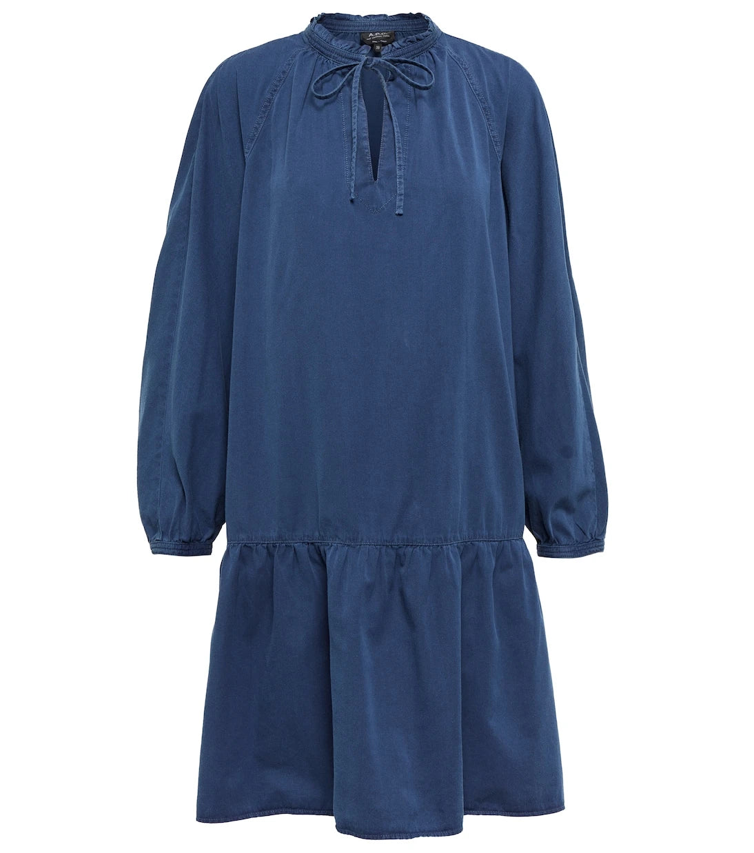 A.P.C. - فستان قصير ناتاليا من مزيج القطن