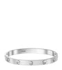 Cartier LOVE Classic White Gold Bracelet - Brushed Finish